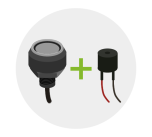 ID Key Reader + Buzzer