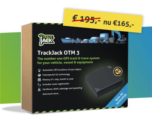 De beste GPS tracker voor auto, boot, scooter, motor, camper, materieel, graafmachine, waterscooter, jetski of meer