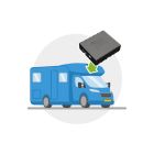 Inbouw TrackJack CamperTracker